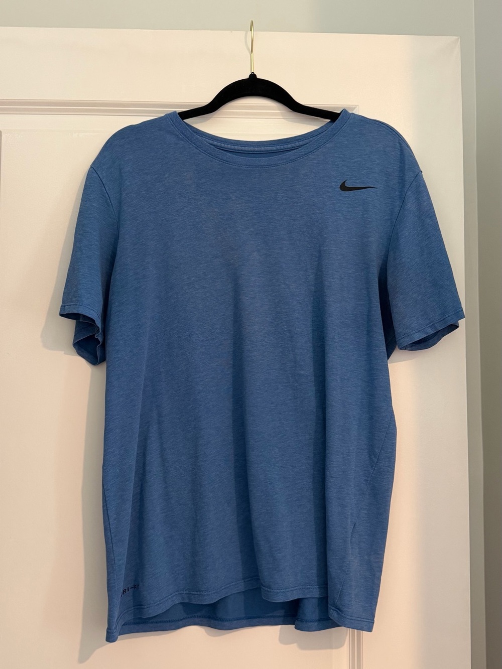 Nike Men’s Heather Blue Short Sleeve Dri-FIT Tee